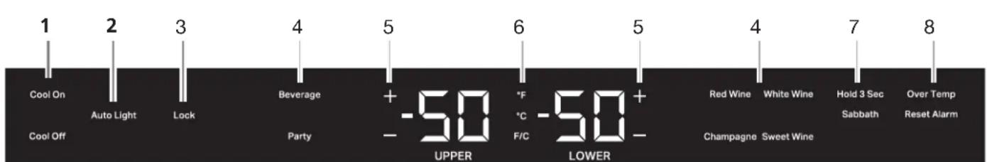 KITCHENAID KUBR314KSS - Controls - 1