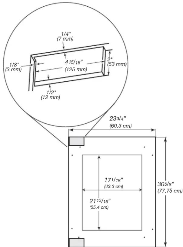 KITCHENAID KUBL314KBS - Panneau décoratif en verre personnelisé - Préparation: - 1