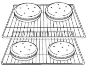 WHIRLPOOL WFE515S0JS - Horneado de pasteles de capas - 1