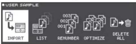 ROLAND VAD506 - Importation d'un fichier audio - 1