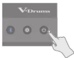 ROLAND TD07KVX - Mise sous tension - 1
