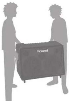 ROLAND KC990 - Mise en garde lors du transport du KC-990 - 1