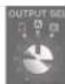 ROLAND KC990 - Bouton [OUTPUT SEL] - 1