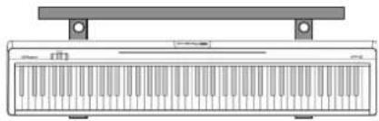 ROLAND FP10 - Installation du FP-10 sur un support - 2