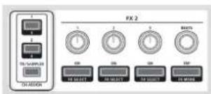 ROLAND DJ505 - Opérations en mode Single FX - 2