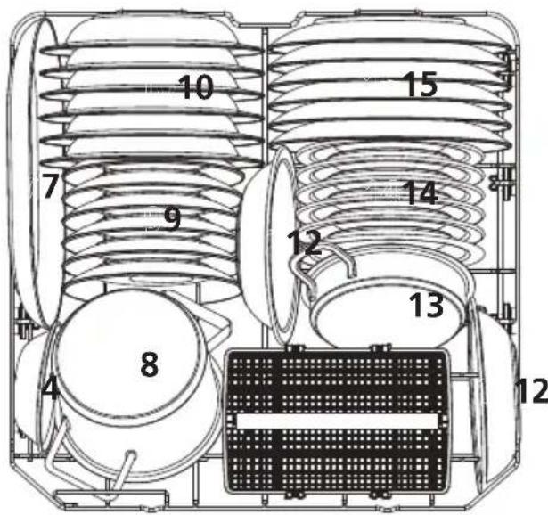 Infiniton DIW6S13 - 2.Cesto inferior - 1