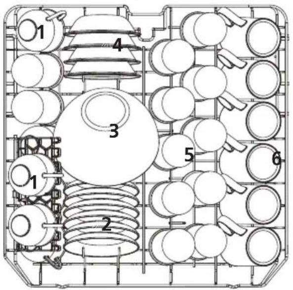 Infiniton DIW6S13 - Cesto superior - 1