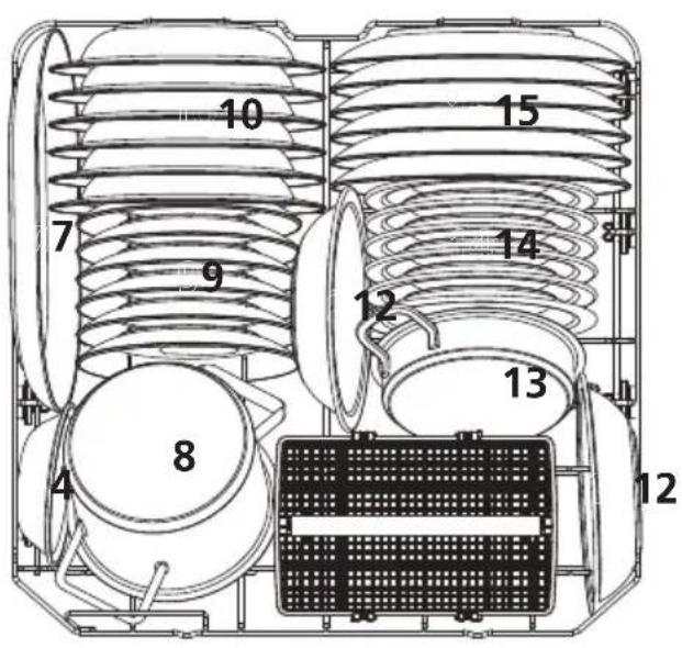 Infiniton DIW6S13 - Lower basket: - 1