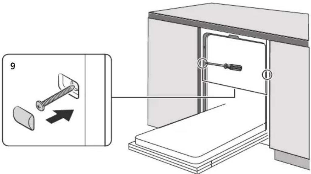 Infiniton DIW6S13 - Step 4. Dishwasher installation steps - 2