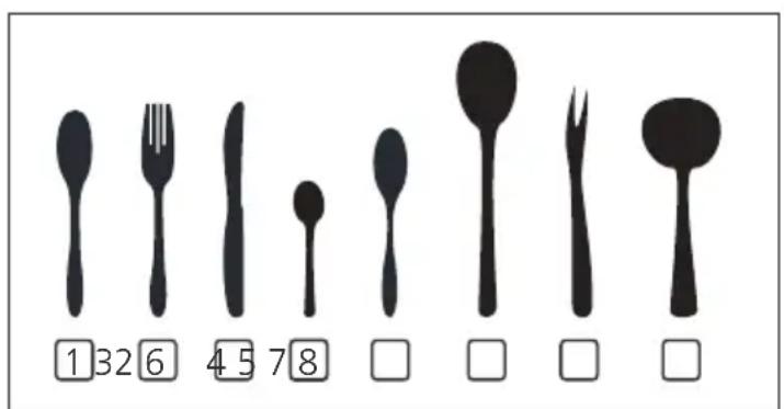 Infiniton DIW6S13 - 3.Cutlery basket: - 2
