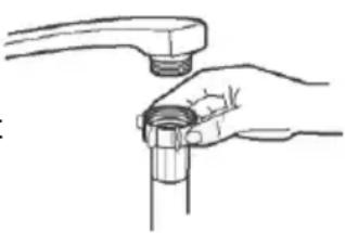 Infiniton DIW6S13 - Raccordement à l'eau froide - 1