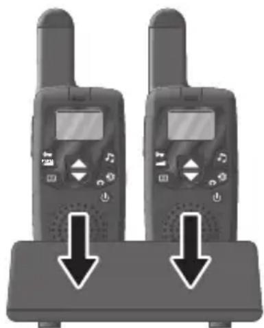 OLYMPIA PMR 1612 - Walkietalkie inschakelen - 2