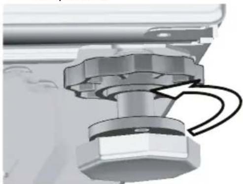 GRUNDIG GWN 38230 R - Ajuste de los pies - 2