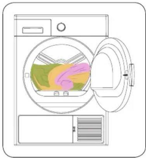 AMICA WTP 488 030 - Préparation des vêtements au séchage - 4