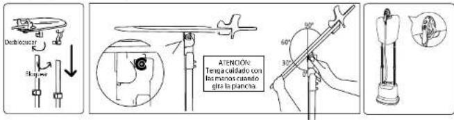 Debrecuater Stopper ATRÓNCIÓN: Tenna cardado con los manos cuando gita la pianca.