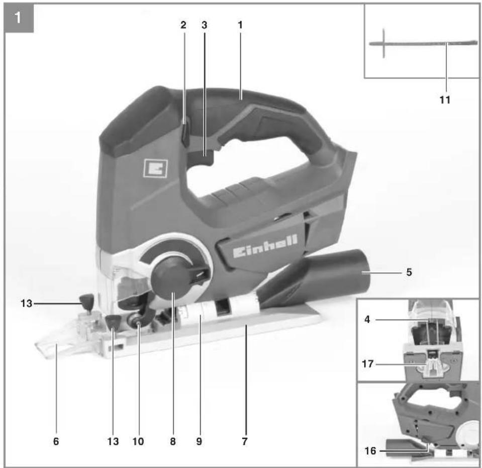 EINHELL TEJS 1880 LiSolo - 2