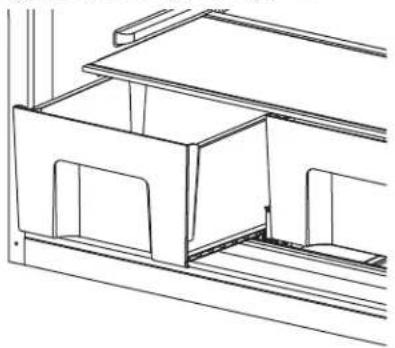 WHIRLPOOL WRT108FFDB - To remove and replace the crisper cover: - 1