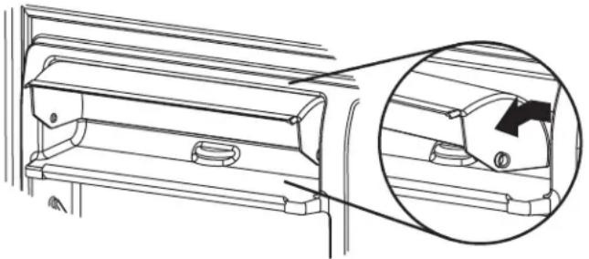 WHIRLPOOL WRT108FFDB - To remove and replace the utility compartment: - 1