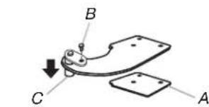 WHIRLPOOL WRT108FFDB - Reverse Top Hinge - Contour door models only - 2