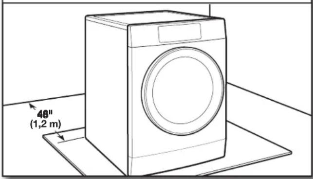 WHIRLPOOL W10882520 - Déplacer la laveuse - 1