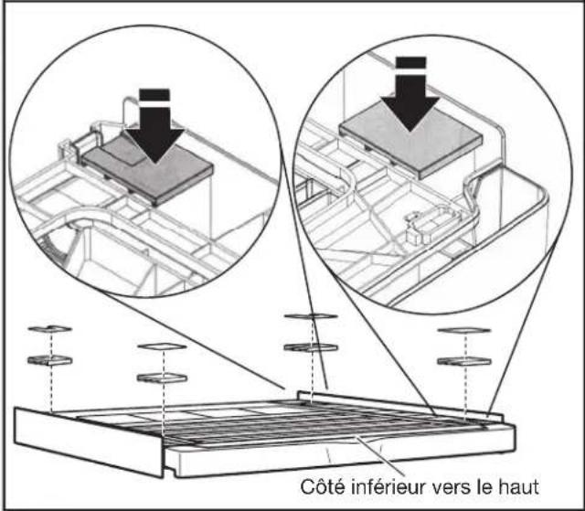 WHIRLPOOL W10882520 - Installer les attaches de plastique sur la plateforme de superposition - 1