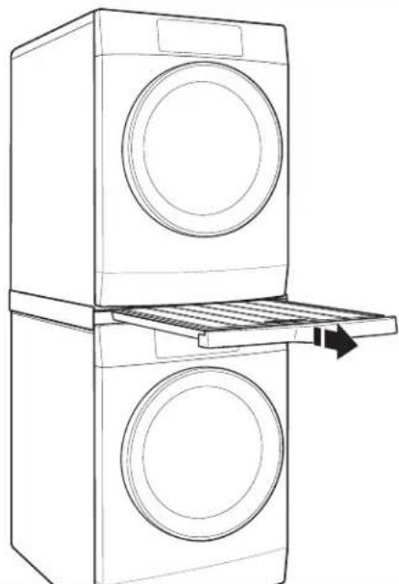 WHIRLPOOL W10882520 - Pull on handle to slide out shelf - 1