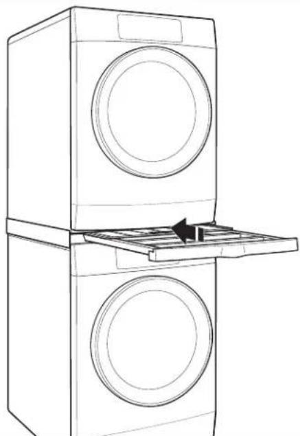 WHIRLPOOL W10882520 - Deslice el estante para descubrir el colgador - 1