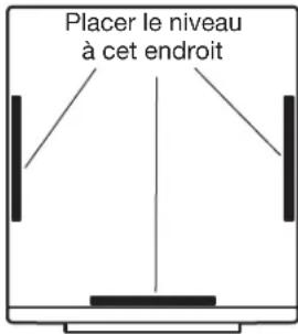 WHIRLPOOL W10882520 - S'assurer que la laveuse est d'aplomb à son emplacement final - 1