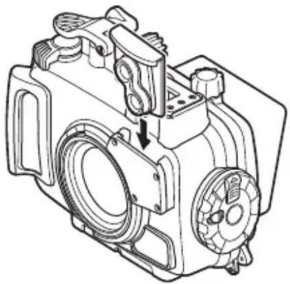 OLYMPUS PT059 - 取り付け方 - 1
