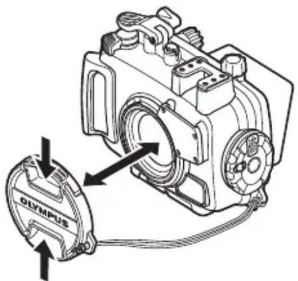 OLYMPUS PT059 - Colocar y retirar la tapa del objetivo - 1