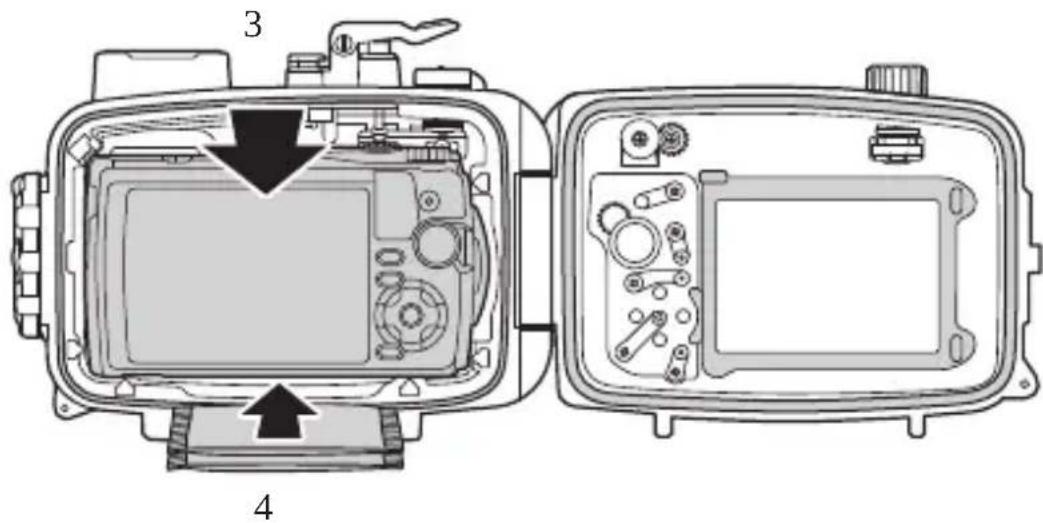 OLYMPUS PT059 - Помещение цифровой камеры внутрь бокса - 1
