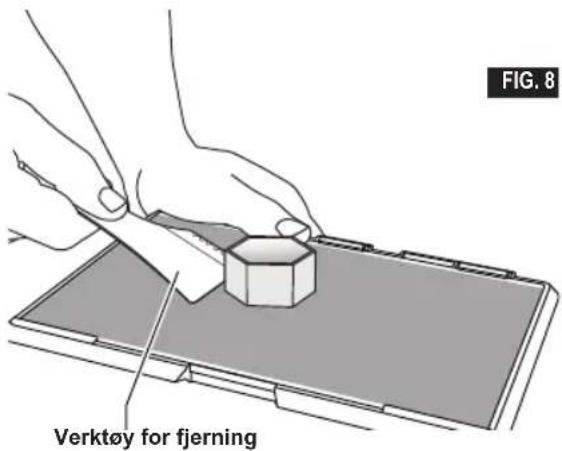 DREMEL DigiLab 3D40 - FJERNE ST∅TTER (HVIS N∅DVENDIG) - 1