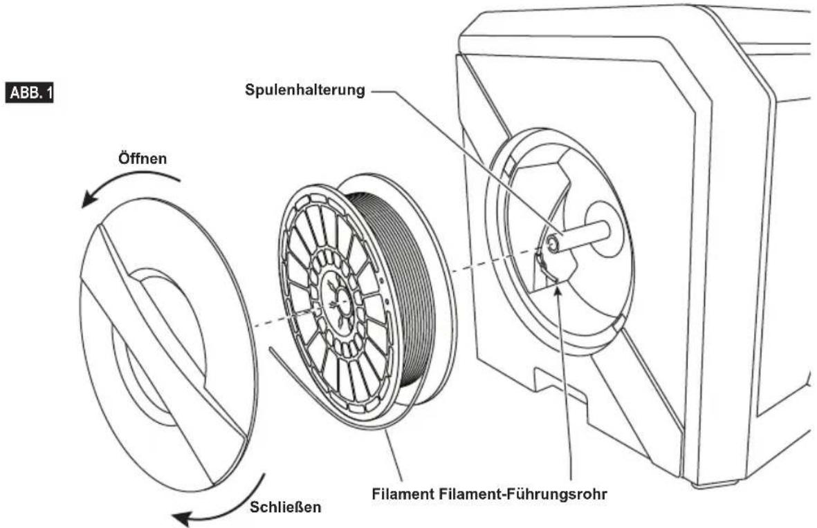 DREMEL DigiLab 3D40 - LADEN/WECHSELN VON FILAMENT - 3