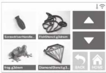 DREMEL DigiLab 3D40 - MENU BOUWEN (BUILD) - 1