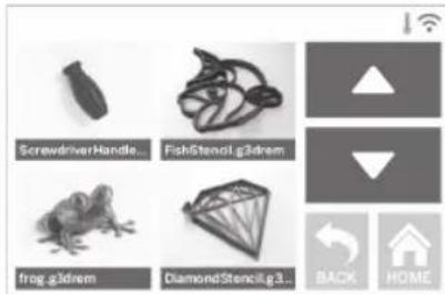 DREMEL DigiLab 3D40 - CONSTRUCTION DEPUIS LA MÉMOIRE DE L'IMPRIMANTE - 3