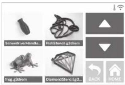 DREMEL DigiLab 3D40 - BYGGEMENY (BUILD MENU) - 1