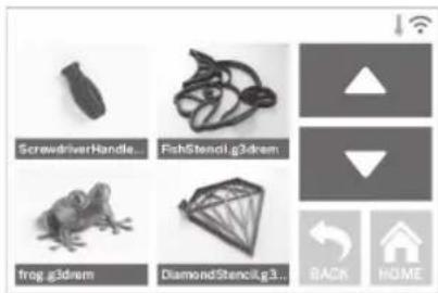 DREMEL DigiLab 3D40 - CREAZIONE DALLA MEMORIA DELLA STAMPANTE - 3