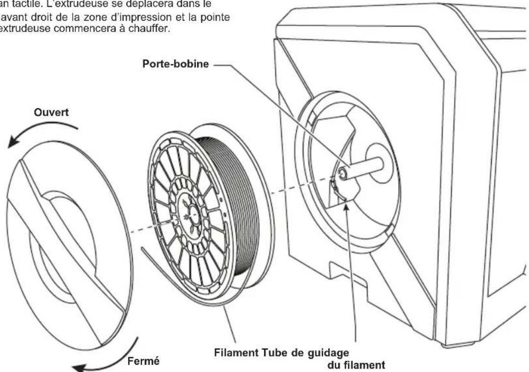 DREMEL DigiLab 3D40 - CHARGEMENT/CHANGEMENT DE FILAMENT - 3