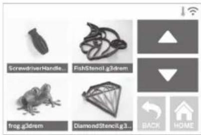 DREMEL DigiLab 3D40 Flex - 从打印机内存实施打印 - 3