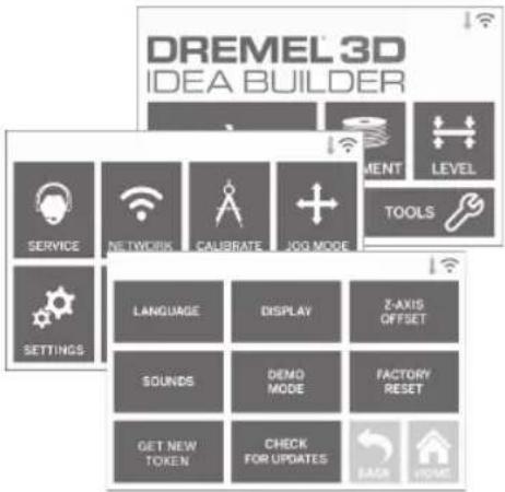DREMEL DigiLab 3D40 Flex - AKTUALIZACJA OPROGRAMOWANIA PRZEZ SIEĆ - 1