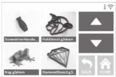 DREMEL DigiLab 3D40 Flex - BUILDING FROM ON-PRINTER STORAGE - 3