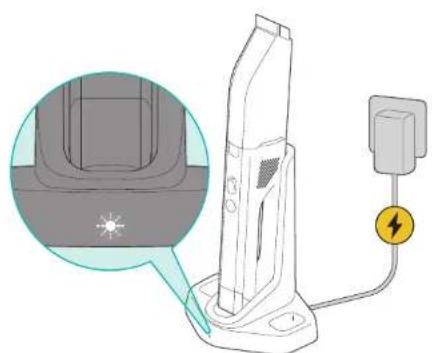 eufy HomeVac H30 - Lampjes op het oplaadstation - 1
