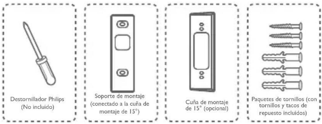 eufy Video Doorbell 1080p - Instalación del soporte - 1