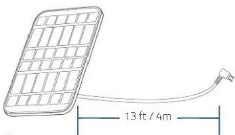 eufy eufyCam Solar Panel - / Positionierung des Solarpanels - 1