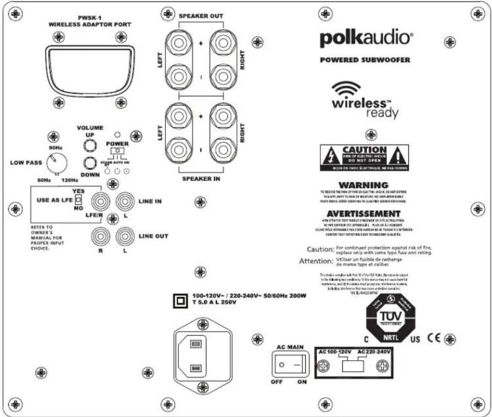 POLK DSW PRO 550wi - FINE TUNING YOUR SUBWOOFER - 3