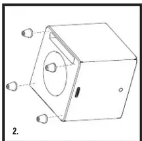 POLK DSW PRO 550wi - Nous vous recommandons de placer votre subwoofer à différents endroits dans la pièce afin de déterminer l'emplacement qui offrira le meilleur équilibre sonore selon vos préférences - 1
