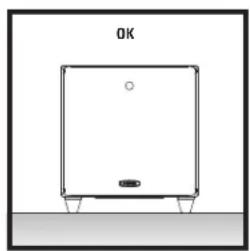 POLK DSW PRO 550wi - Pieds/picots à tapis - 4