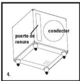 POLK DSW PRO 550wi - COLOCACION DEL SUBWOOFER EN UN ARMARIO - 4