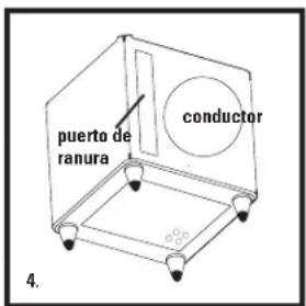 POLK DSW PRO 440wi - COLOCACIÓN DEL SUBWOOFER EN UN ARMARIO - 3