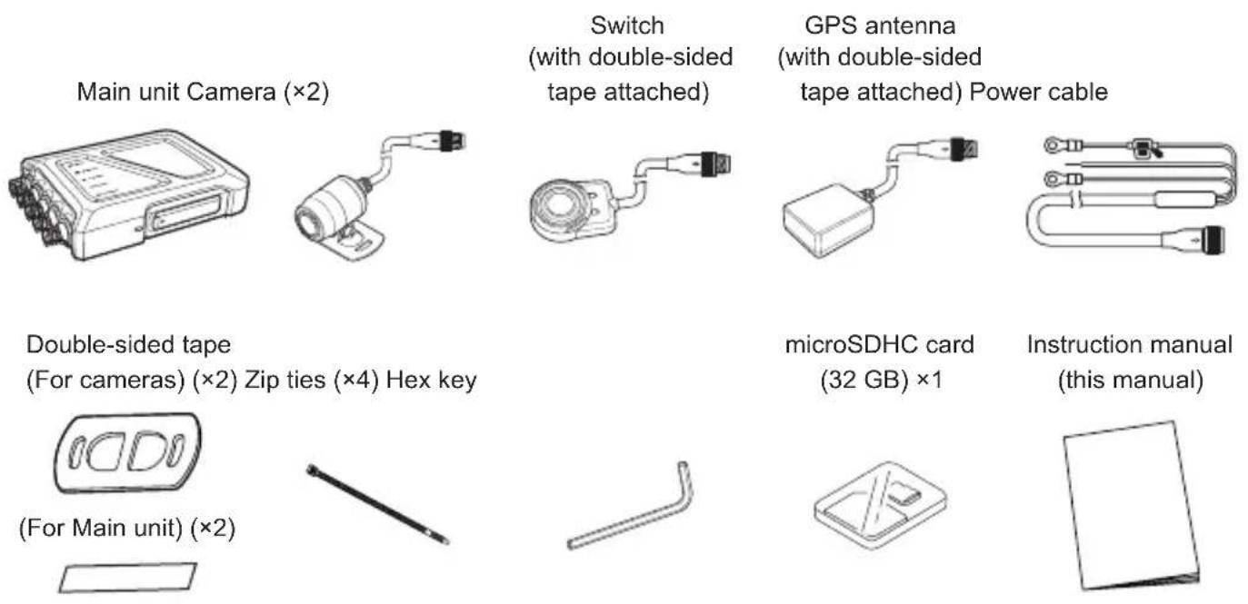 KENWOOD STZRF200WD - Check the Items Included in the Package - 1